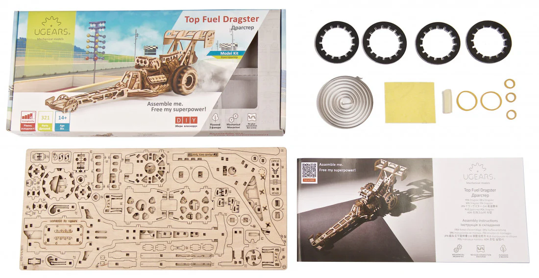 UGears: Top Fuel Dragster - Image 3