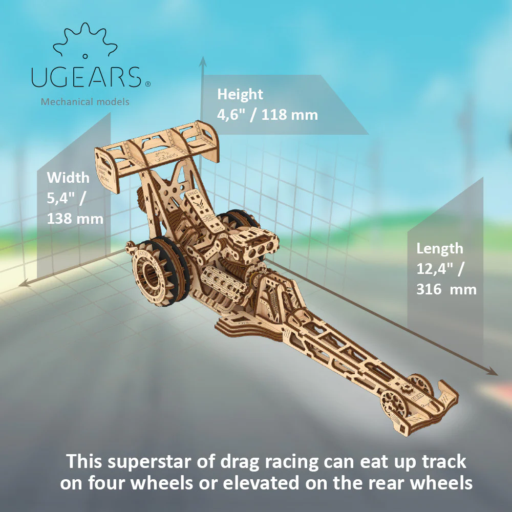 UGears: Top Fuel Dragster - Image 4