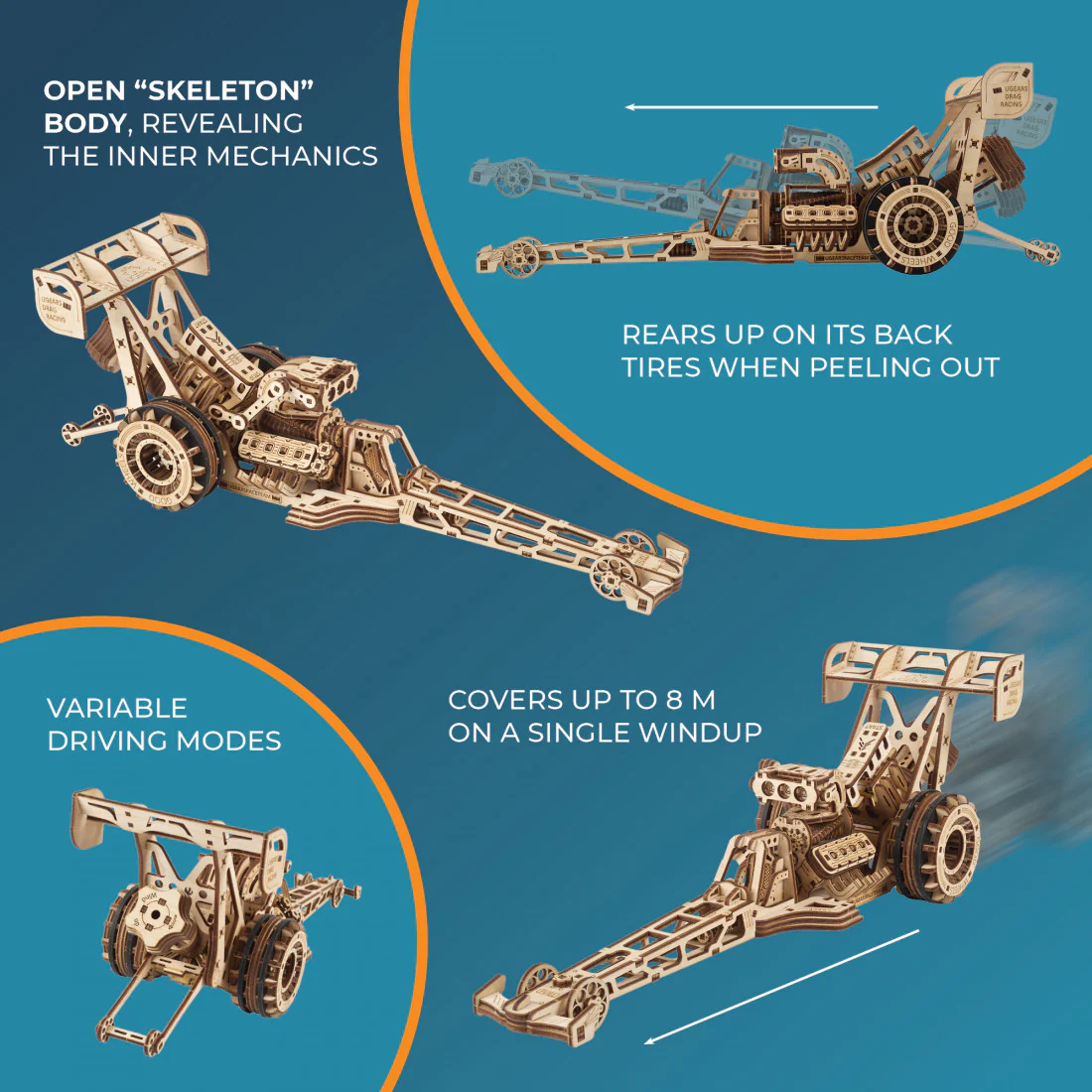 UGears: Top Fuel Dragster - Image 5