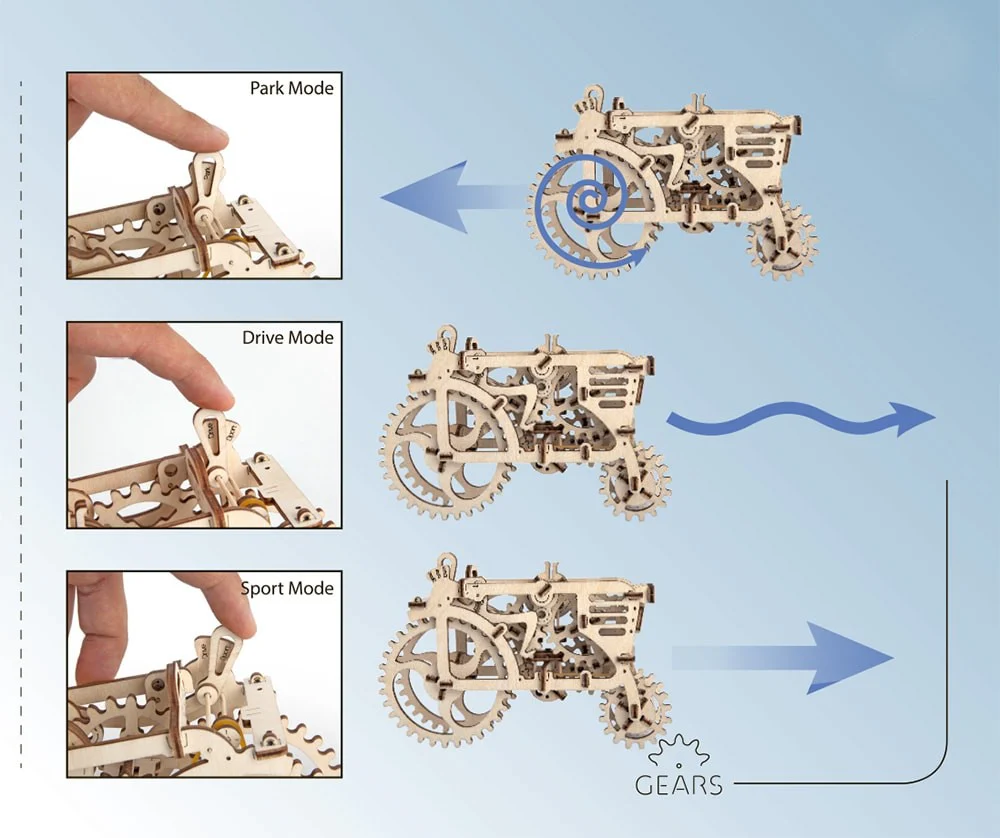 UGears: Tractor - Image 3