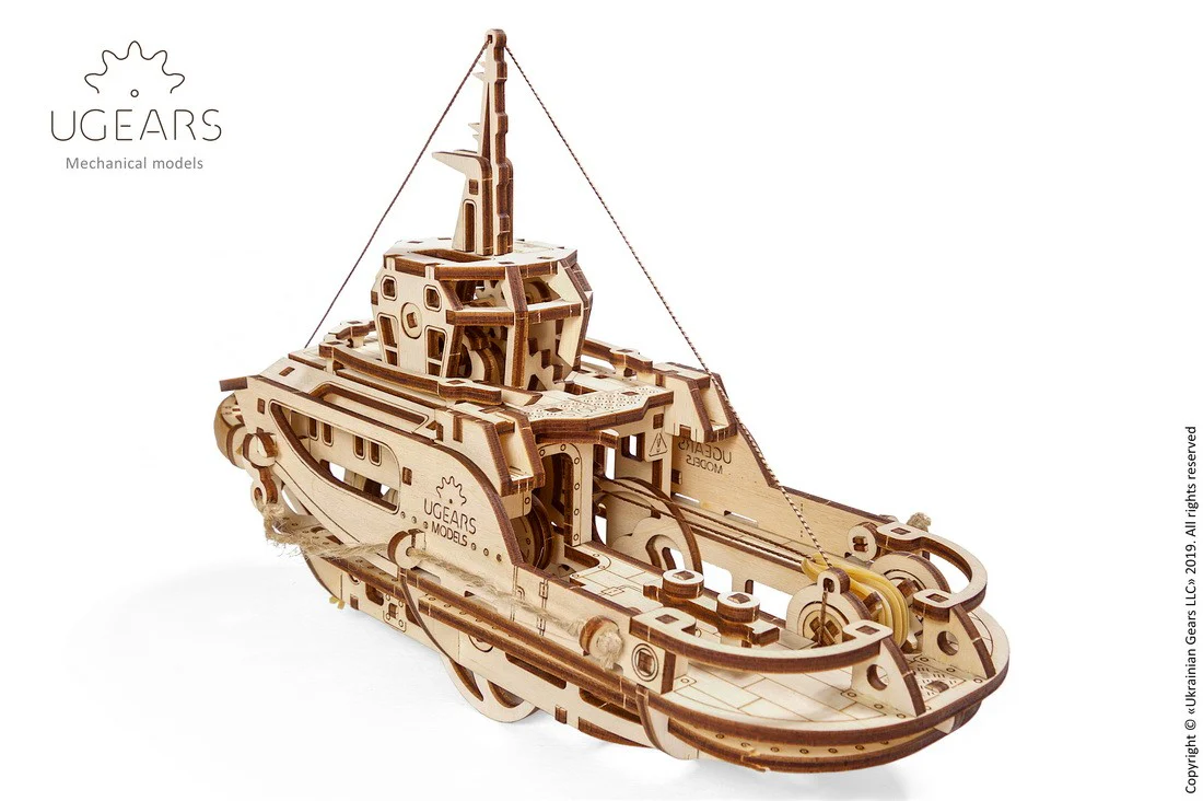 UGears: Tugboat - Image 10