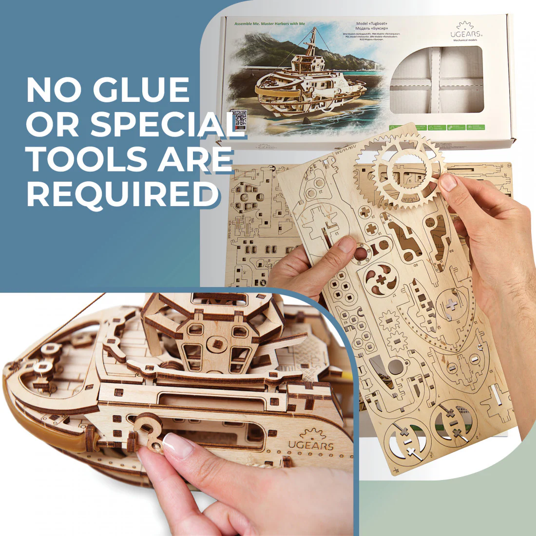 UGears: Tugboat - Image 7