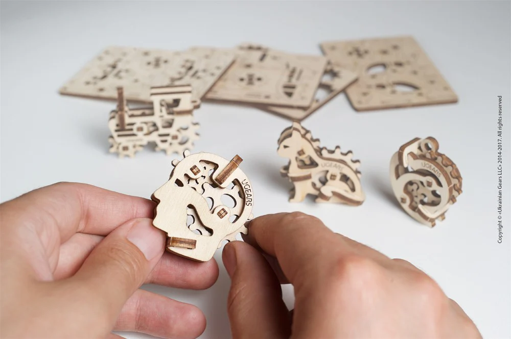 UGears: U-Fidgets - Tribiks - Image 2