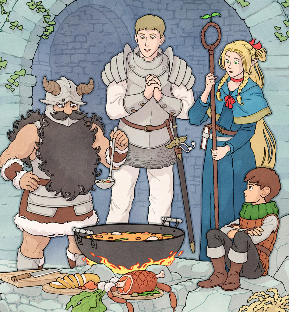 Ukiyo-e Heroes: Dungeon Meshi - A Meal With Friends - Image 2