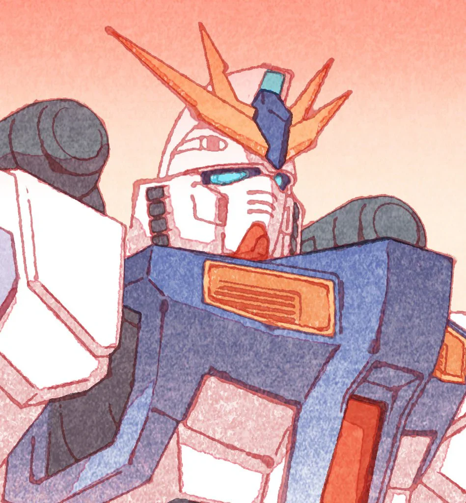 Ukiyo-e Heroes: Gundam - Thunder in the Mountains - Image 2