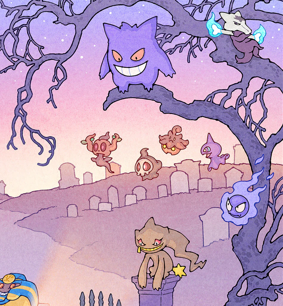 Ukiyo-e Heroes: Pokemon - A Haunted Place - Image 2