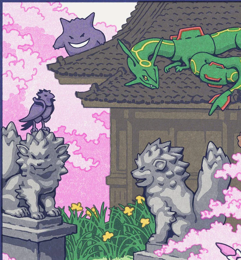 Ukiyo-e Heroes: Pokemon - Kanto Garden - Image 4