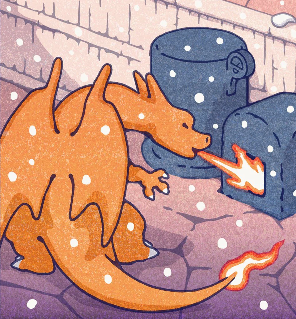 Ukiyo-e Heroes: Pokemon - Winter Hot Spring - Image 4
