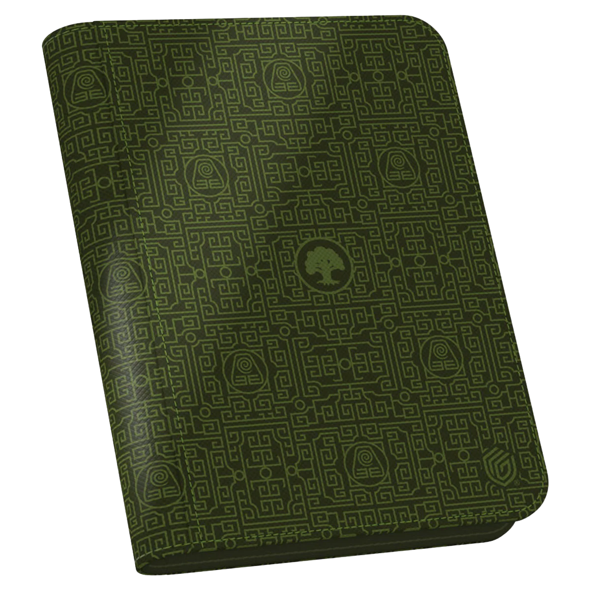 Ultimate Guard: 4-Pocket ZipFolio - Magic: the Gathering - Avatar The Last Airbender - Mana Symbol Green