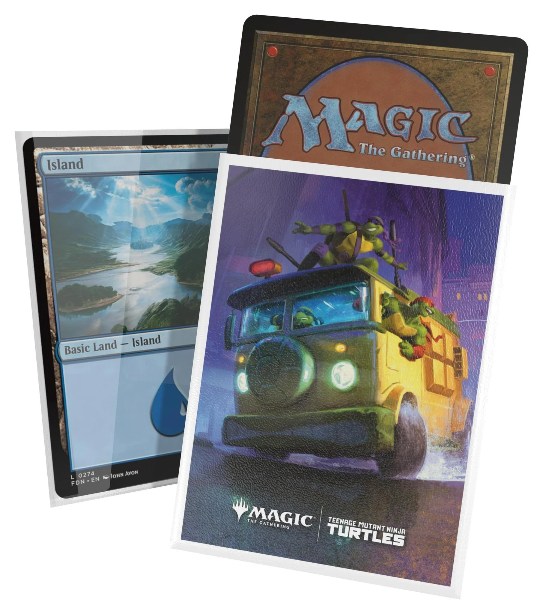 Ultimate Guard Art Sleeves Magic: The Gathering Teenage Mutant Ninja Turtles - Turtle Van
