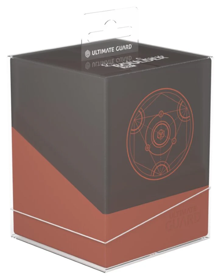 Ultimate Guard: Boulder 100+ Deck Box - Druidic Secrets - Impetus (Dark Orange)