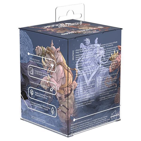 Ultimate Guard: Boulder 100+ Deck Box - Magic: The Gathering - Teenage Mutant Ninja Turtles - Technodrome Battle - Image 2