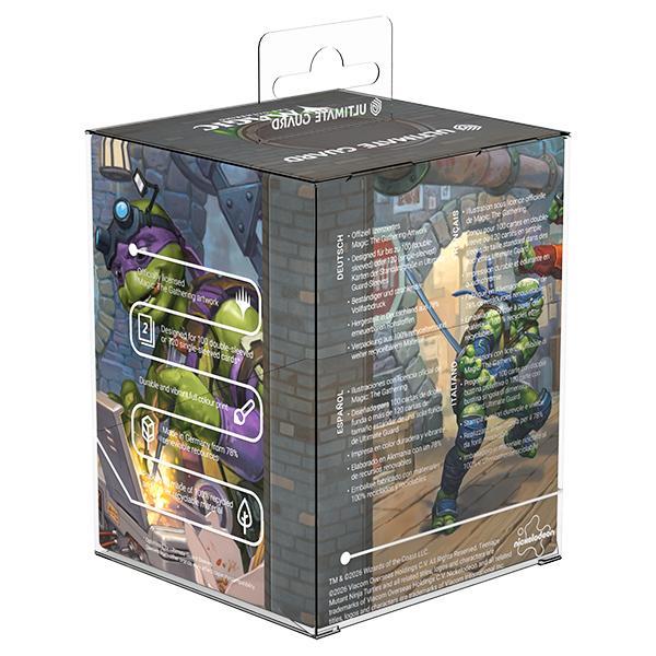 Ultimate Guard: Boulder 100+ Deck Box - Magic: The Gathering - Teenage Mutant Ninja Turtles - Turtle Lair - Image 2