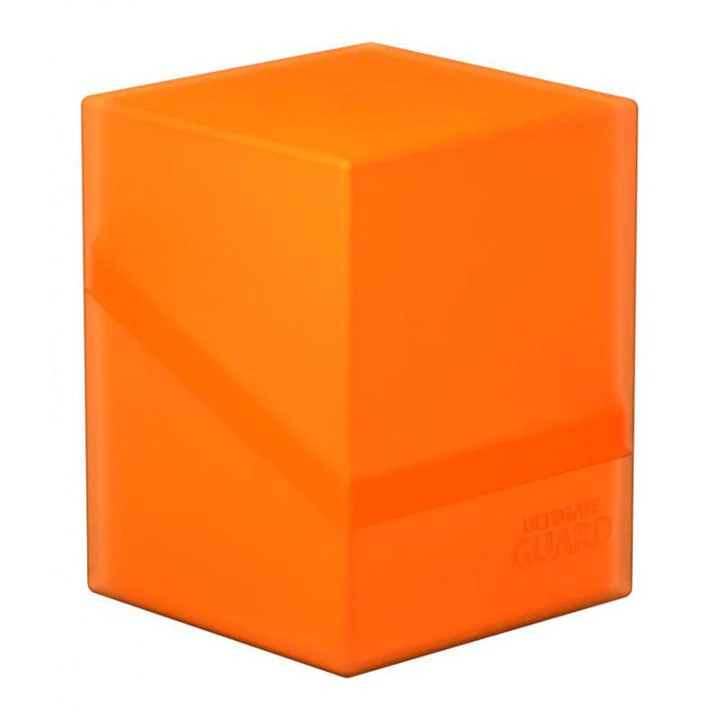 Ultimate Guard: Boulder 100+ Deck Box - Poppy Topaz (Orange)