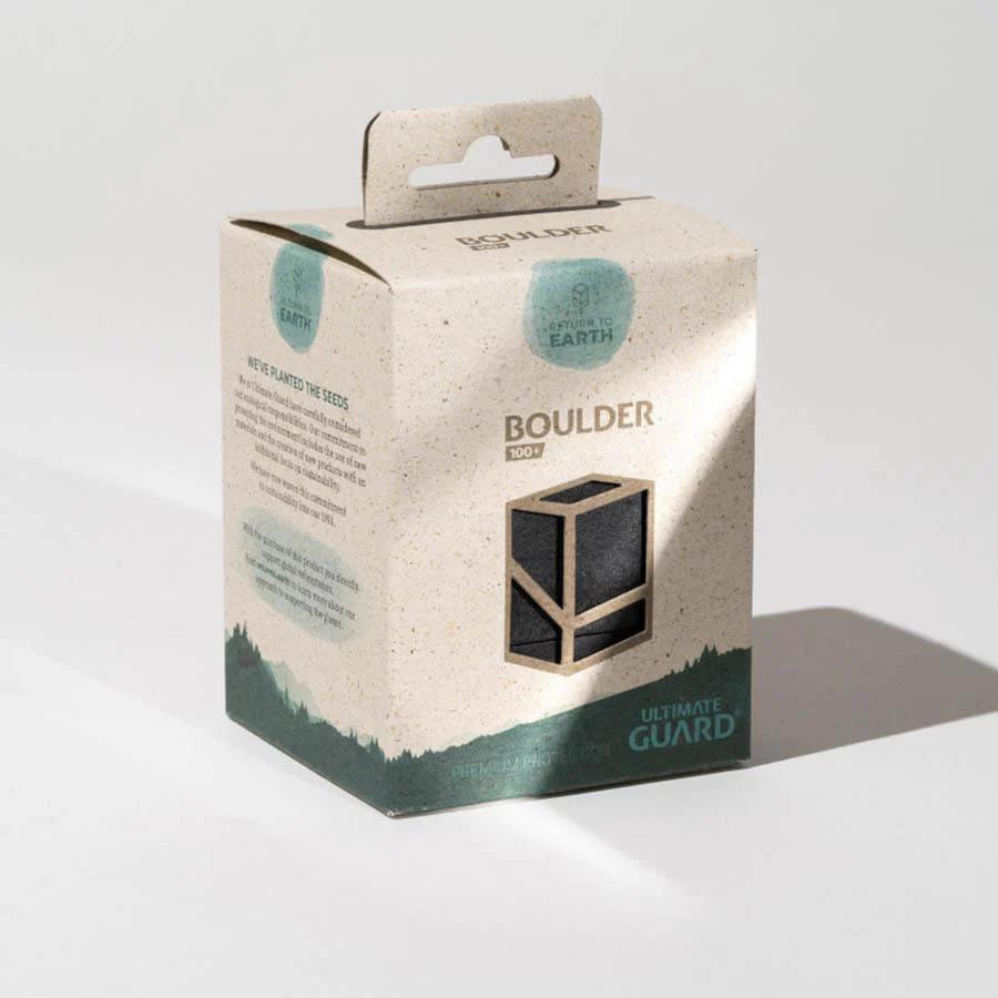 Ultimate Guard: Boulder 100+ Deck Box - Return to Earth (Black)