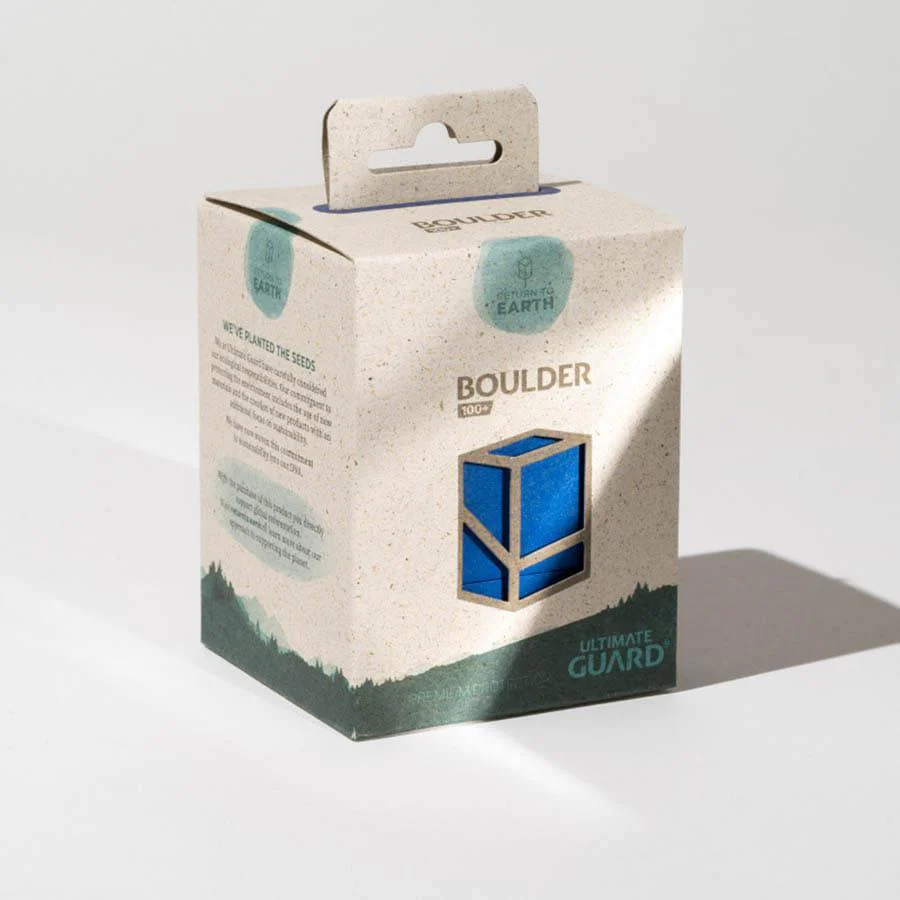 Ultimate Guard: Boulder 100+ Deck Box - Return to Earth (Blue)