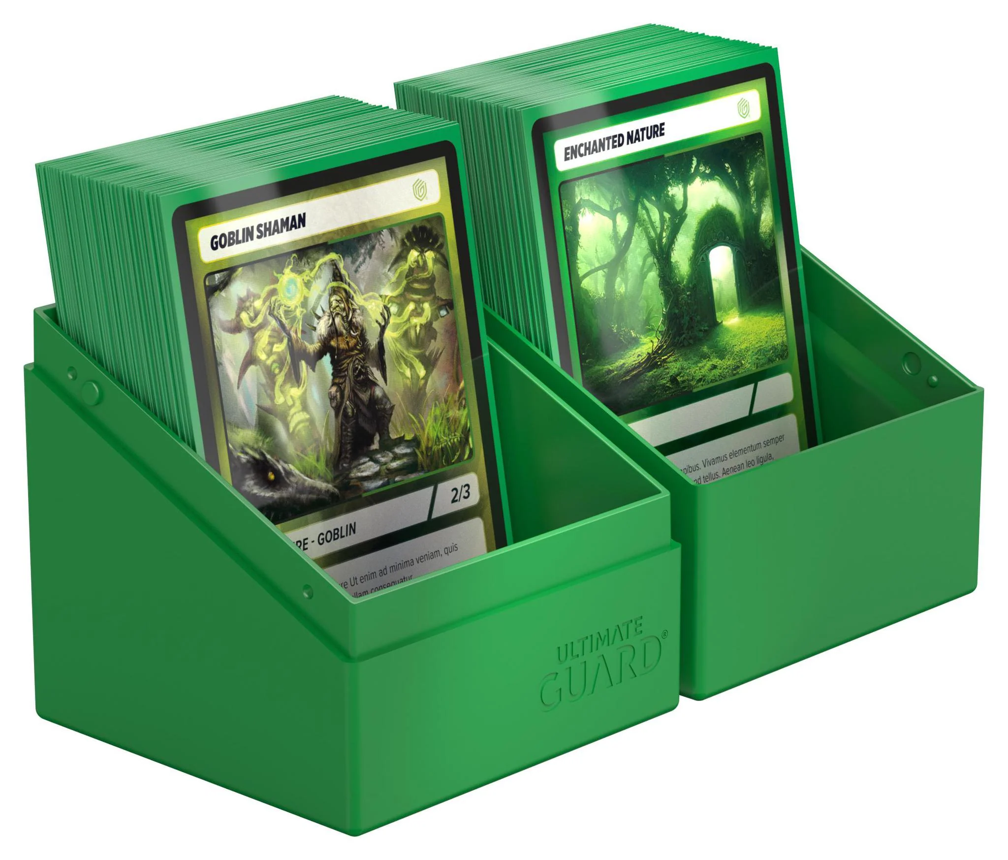 Ultimate Guard: Boulder 100+ Deck Box - Solid Green - Image 2