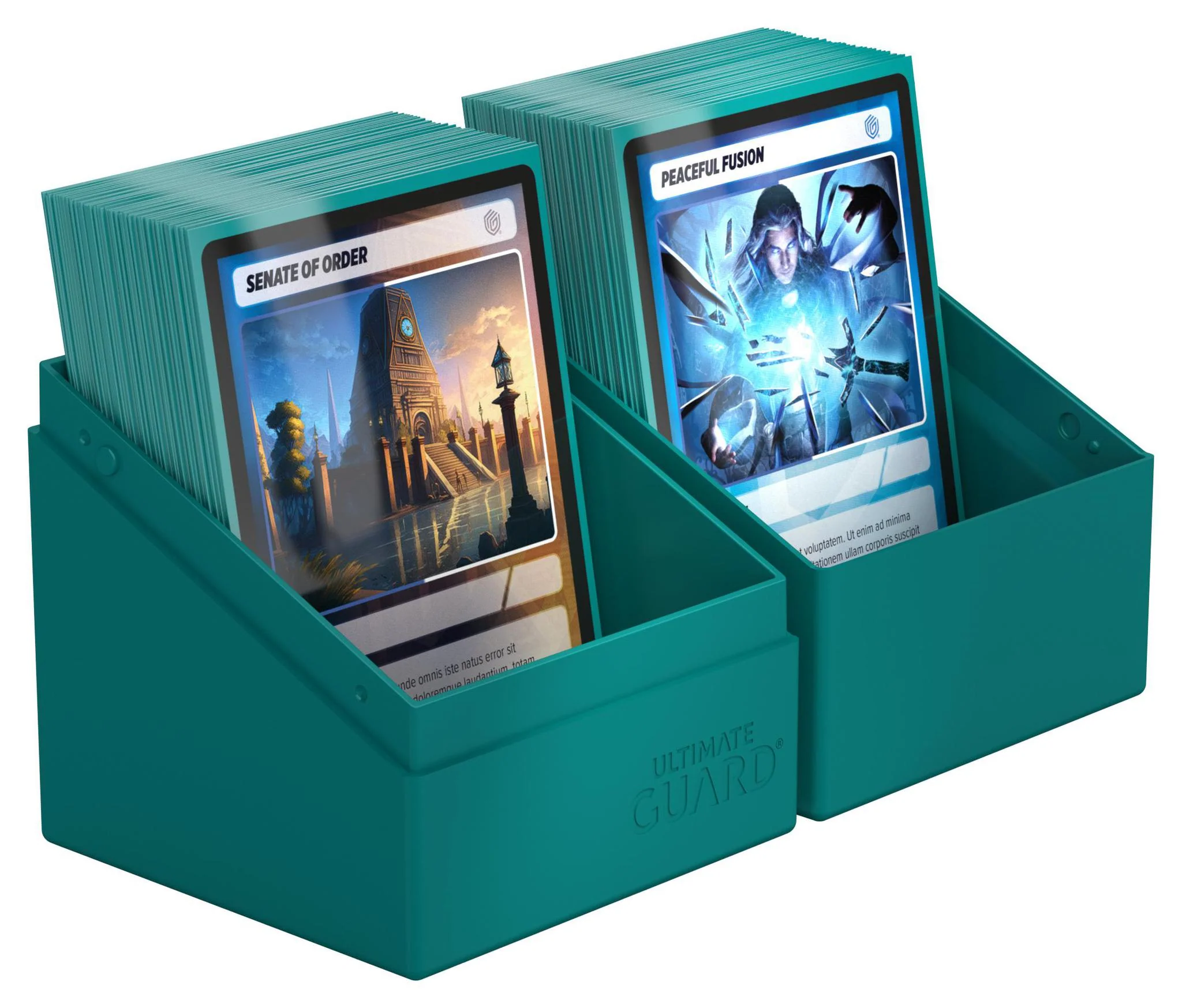 Ultimate Guard: Boulder 100+ Deck Box - Solid Petrol - Image 2