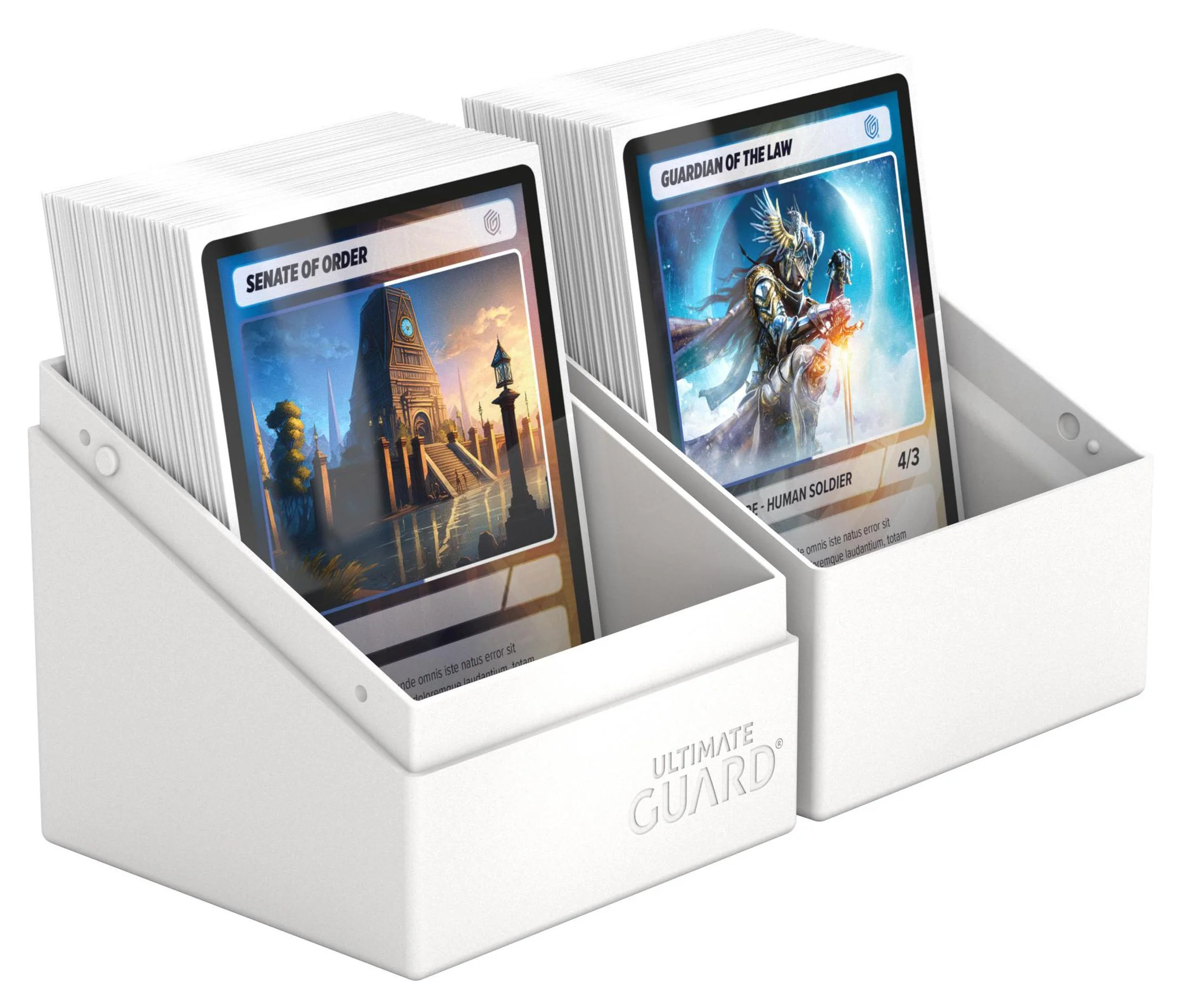 Ultimate Guard: Boulder 100+ Deck Box - Solid White - Image 2