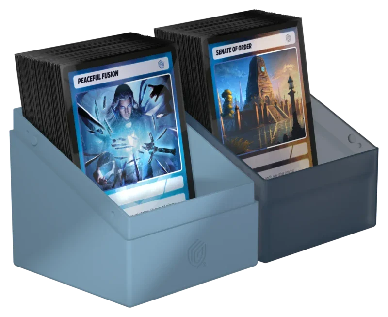 Ultimate Guard: Boulder 100+ Xenoskin Deck Case - Shogun's Journey- Part 3: Soushin (Blue) - Image 5