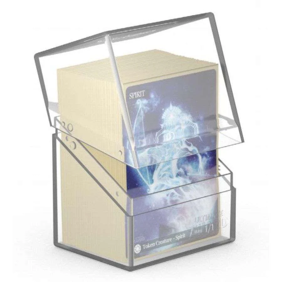 Ultimate Guard: Boulder 80+ Deck Box - Clear