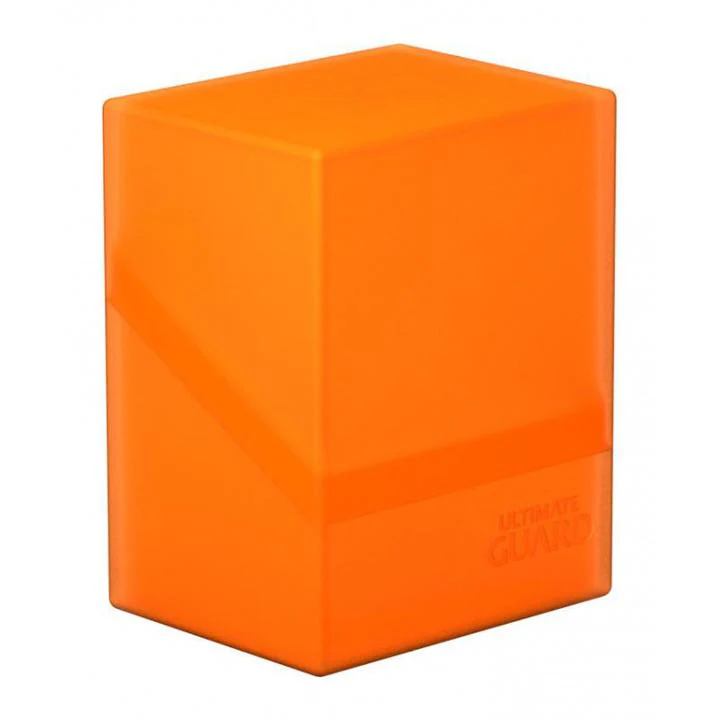 Ultimate Guard: Boulder 80+ Deck Box - Poppy Topaz (Orange)