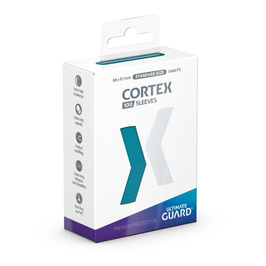 Ultimate Guard: Cortex Sleeves - Standard Size Glossy Petrol (100)