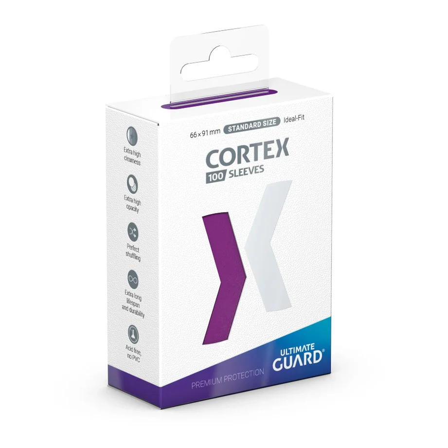 Ultimate Guard: Cortex Sleeves - Standard Size Glossy Purple (100)