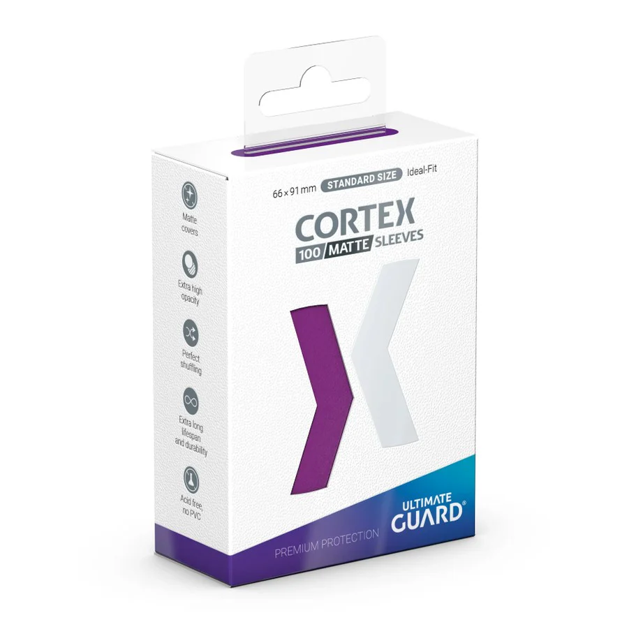 Ultimate Guard: Cortex Sleeves - Standard Size Matte Purple (100)