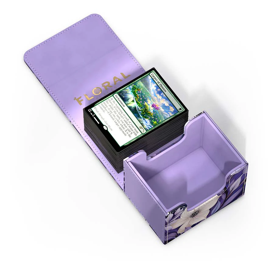 Ultimate Guard: Deck Case - Sidewinder 100+ - Magic the Gathering - Floral Places III - Moonlit Glen - Image 3