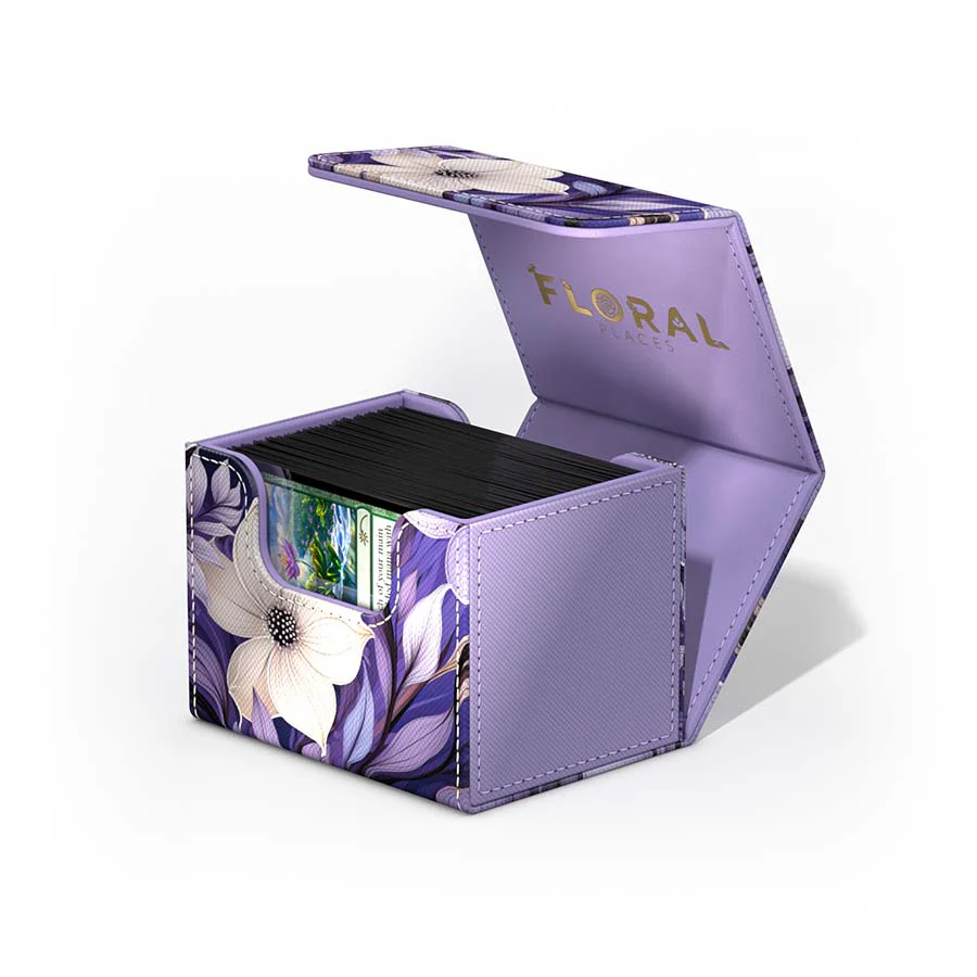 Ultimate Guard: Deck Case - Sidewinder 100+ - Magic the Gathering - Floral Places III - Moonlit Glen - Image 5