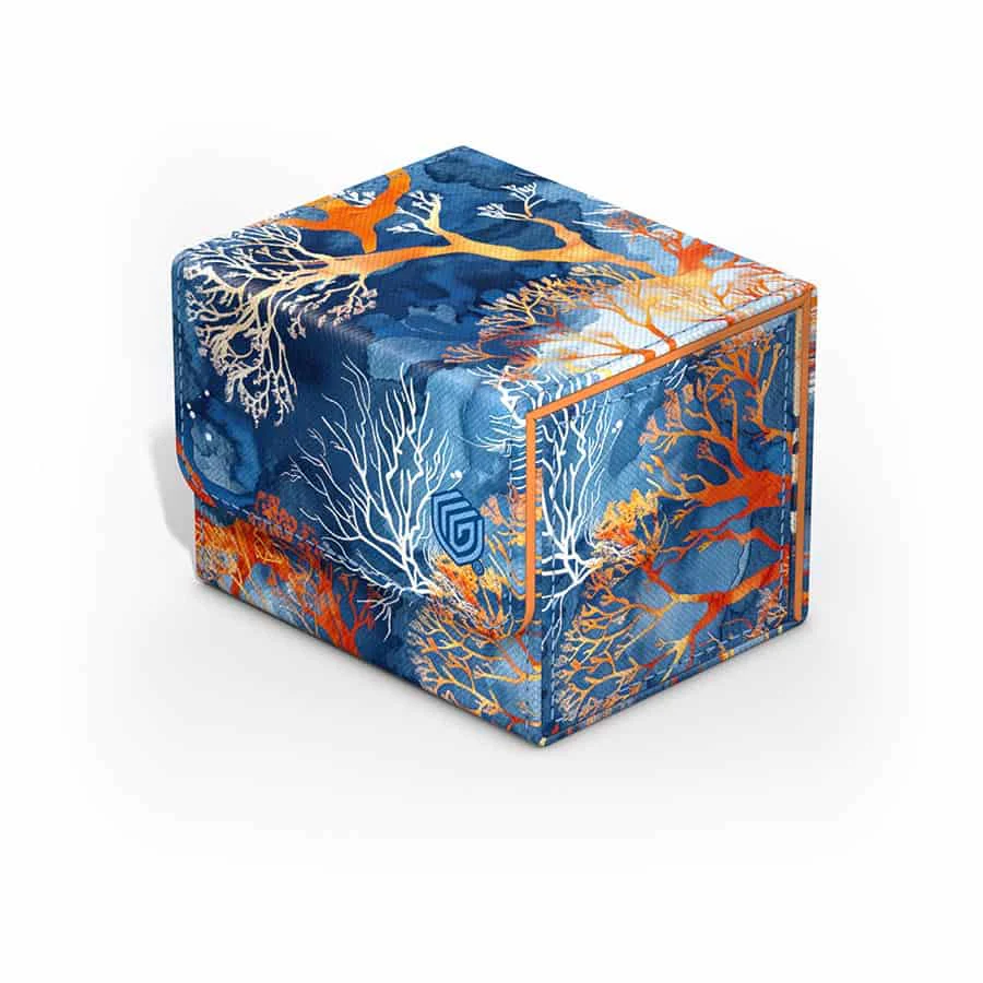 Ultimate Guard: Deck Case - Sidewinder Xenoskin - 100+ - 2025 Exclusive - Coral Places - Fiery Reef