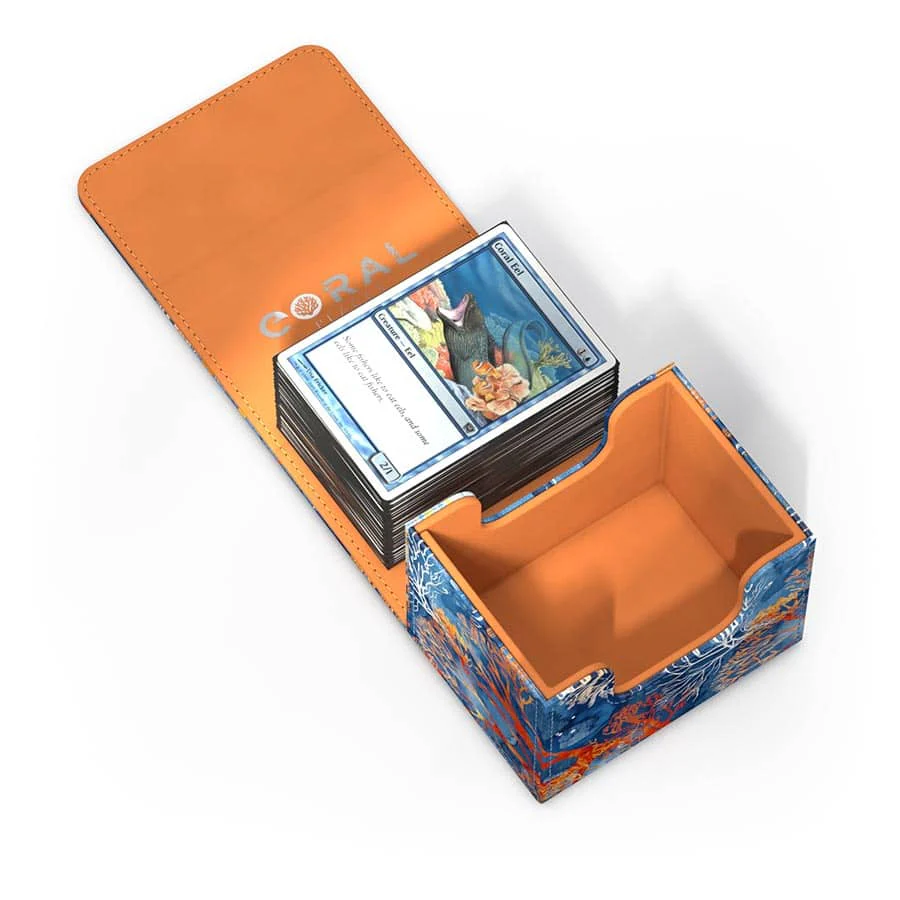 Ultimate Guard: Deck Case - Sidewinder Xenoskin - 100+ - 2025 Exclusive - Coral Places - Fiery Reef - Image 3