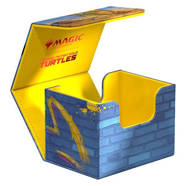 Ultimate Guard: Deck Case - Sidewinder Xenoskin - 100+ Deck Storage Box - Magic: The Gathering "Teenage Mutant Ninja Turtles" - Island - Image 8