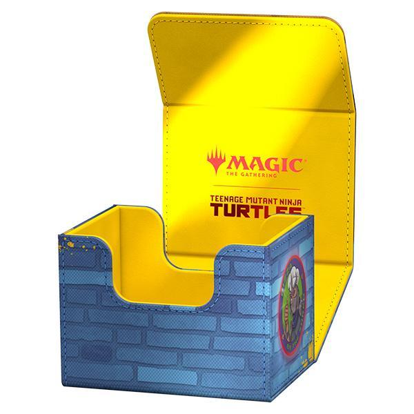 Ultimate Guard: Deck Case - Sidewinder Xenoskin - 100+ Deck Storage Box - Magic: The Gathering "Teenage Mutant Ninja Turtles" - Island - Image 9