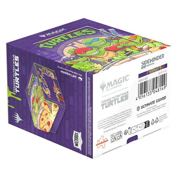 Ultimate Guard: Deck Case - Sidewinder Xenoskin - 133+ Deck Storage Box - Magic: The Gathering "Teenage Mutant Ninja Turtles" - Pizza Box - Image 3