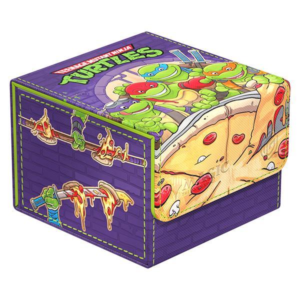 Ultimate Guard: Deck Case - Sidewinder Xenoskin - 133+ Deck Storage Box - Magic: The Gathering "Teenage Mutant Ninja Turtles" - Pizza Box - Image 5
