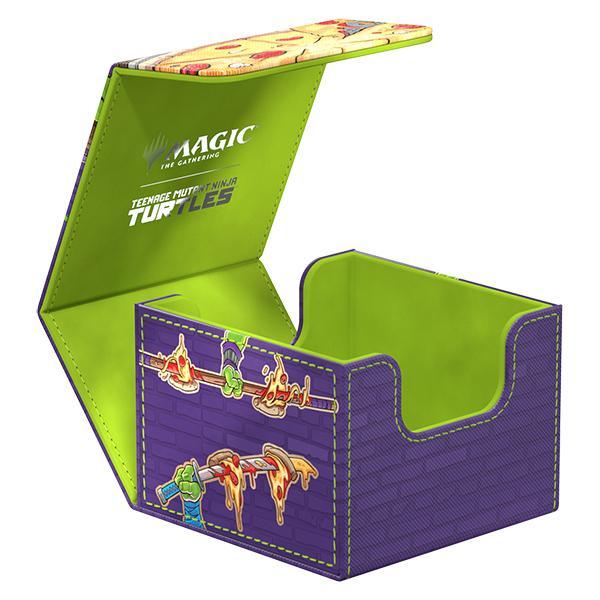 Ultimate Guard: Deck Case - Sidewinder Xenoskin - 133+ Deck Storage Box - Magic: The Gathering "Teenage Mutant Ninja Turtles" - Pizza Box - Image 9