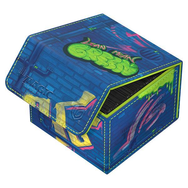 Ultimate Guard: Deck Case - Sidewinder Xenoskin - 133+ Deck Storage Box - Magic: The Gathering "Teenage Mutant Ninja Turtles" - Sewer Walls - Image 6