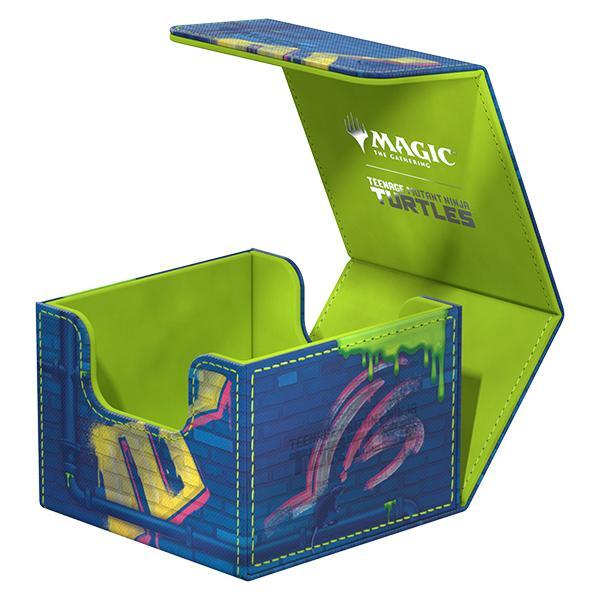 Ultimate Guard: Deck Case - Sidewinder Xenoskin - 133+ Deck Storage Box - Magic: The Gathering "Teenage Mutant Ninja Turtles" - Sewer Walls - Image 7