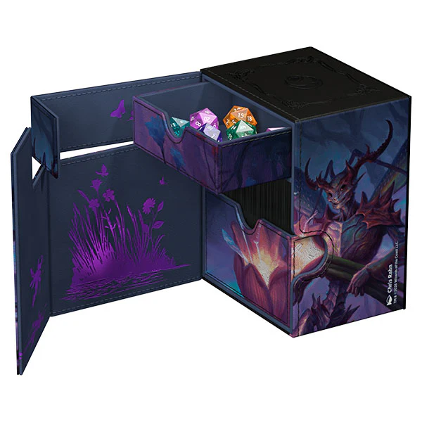 Ultimate Guard: Flip'n'Tray - Xenoskin - 100+ Deck Storage Box - Magic the Gathering -  Faeries - Bitterbloom Bearer - Image 7