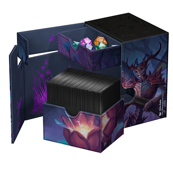 Ultimate Guard: Flip'n'Tray - Xenoskin - 100+ Deck Storage Box - Magic the Gathering -  Faeries - Bitterbloom Bearer - Image 8