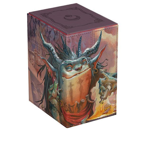 Ultimate Guard: Flip'n'Tray - Xenoskin - 100+ Deck Storage Box - Magic the Gathering - Goblins - Grub, Storied Matriarch - Image 4
