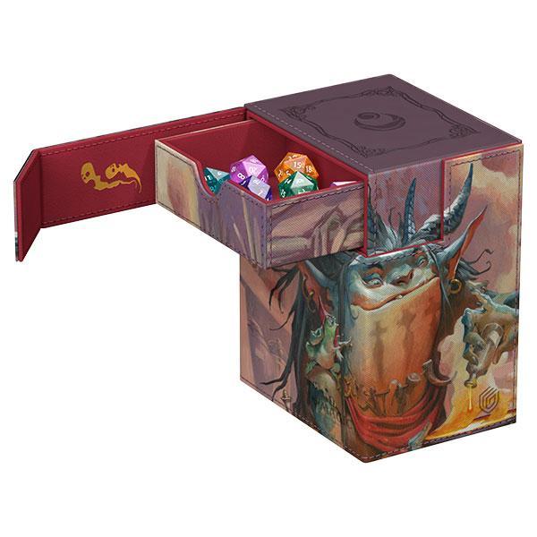 Ultimate Guard: Flip'n'Tray - Xenoskin - 100+ Deck Storage Box - Magic the Gathering - Goblins - Grub, Storied Matriarch - Image 5