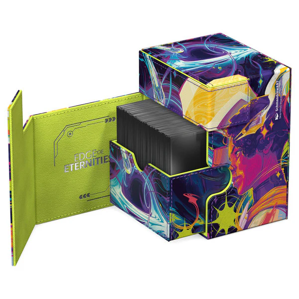 Ultimate Guard: Flip'n'Tray - Xenoskin - 133+ Deck Storage Box - Magic: The Gathering - Edge of Eternities - Haliya and Tezzeret - Image 2