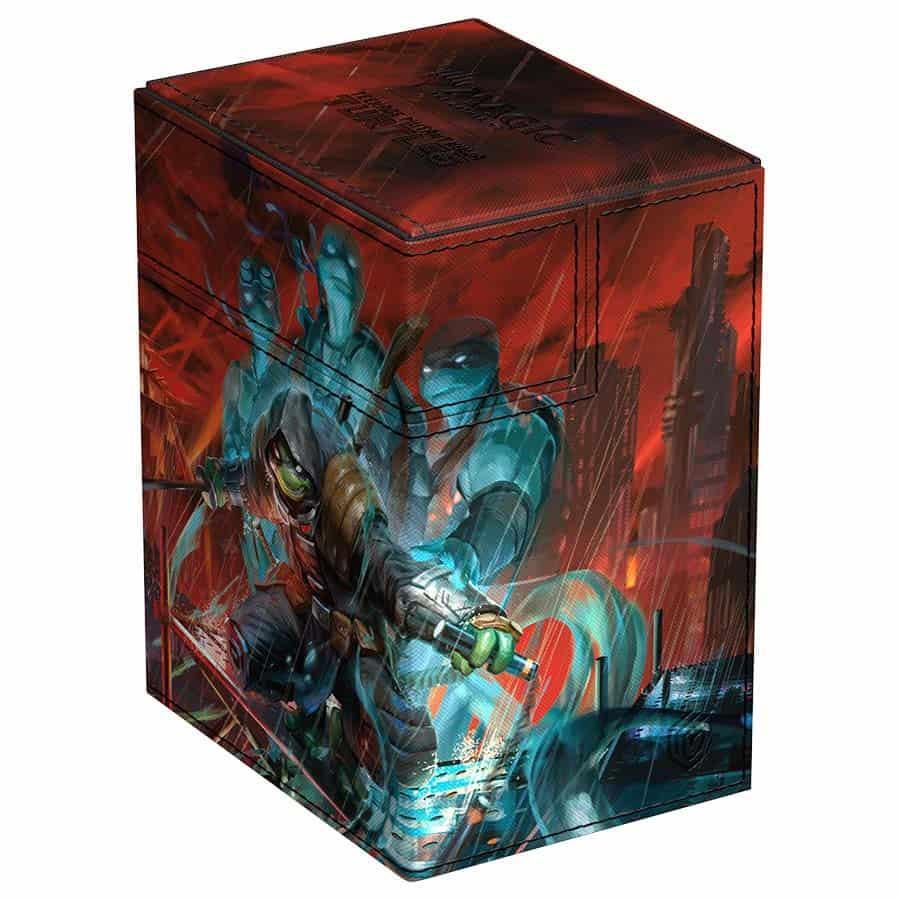 Ultimate Guard: Flip'n'Tray - Xenoskin - 133+ Deck Storage Box - Magic: The Gathering "Teenage Mutant Ninja Turtles" - Last Ronin - Image 3