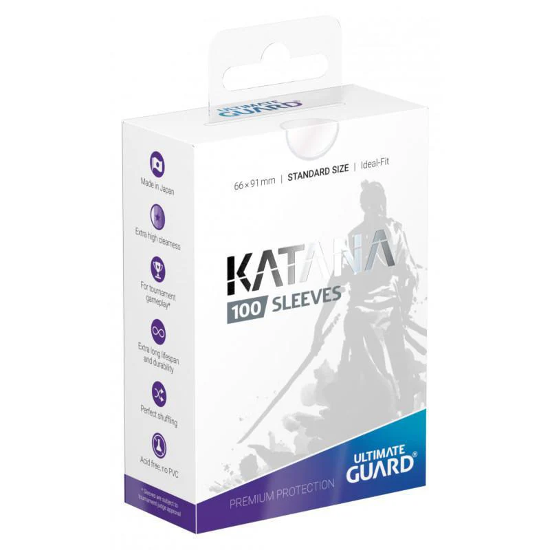 Ultimate Guard: Katana Sleeves - Transparent (100)