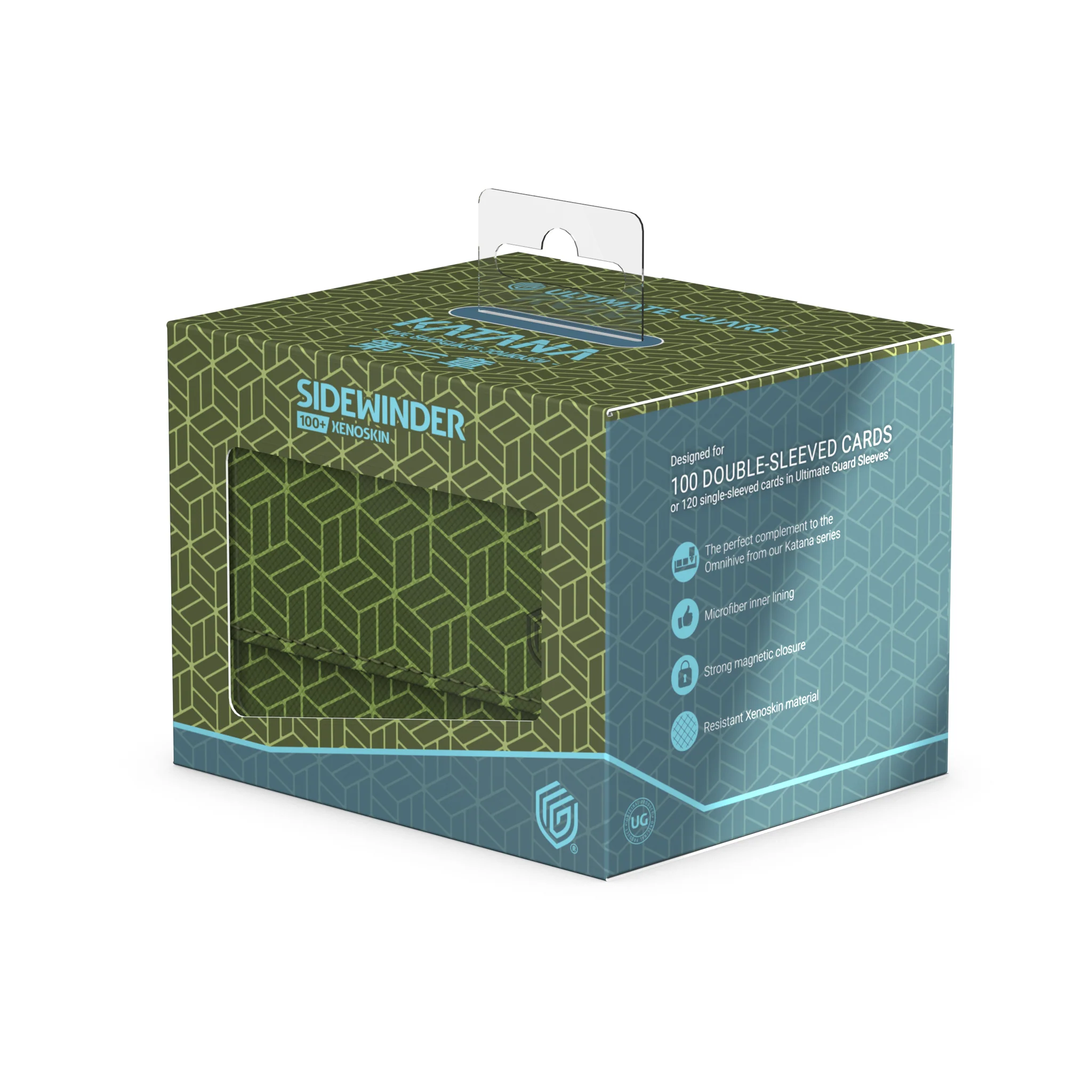 Ultimate Guard Katana: The Shogun's Journey Part II Sidewinder Xenoskin - Ajiro (Green / Light Blue) (100+)