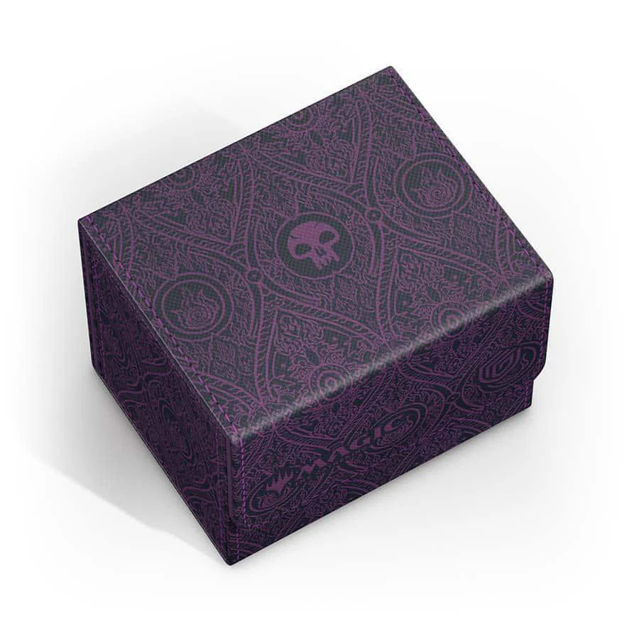 Ultimate Guard: Magic The Gathering: Deck Case Sidewinder 100 Xenoskin: TLA Avatar the Last Airbinder: Mana Symbol Black - Image 2