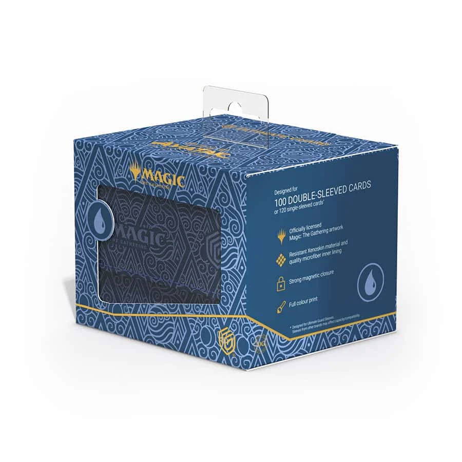 Ultimate Guard: Magic The Gathering: Deck Case Sidewinder 100 Xenoskin: TLA Avatar the Last Airbinder: Mana Symbol Blue